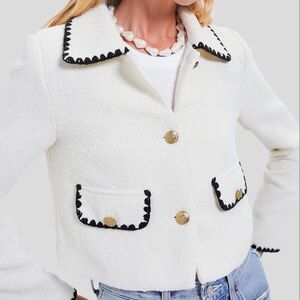 Moon River Cropped Blazer